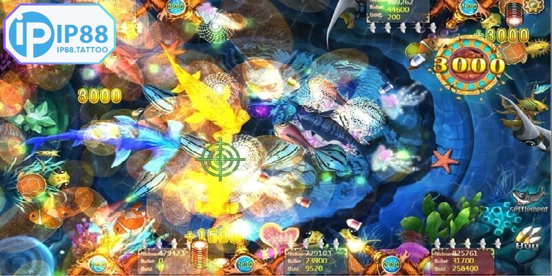 Bắn vào khu vực đông cá là kinh nghiệm bắn cá ăn tiền cực hay